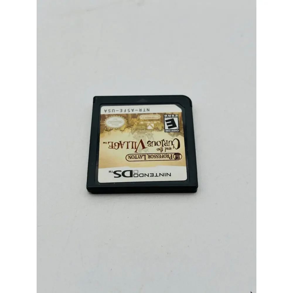Professor Layton and the Curious Village Nintendo DS, 2008 Game Cartridge Works